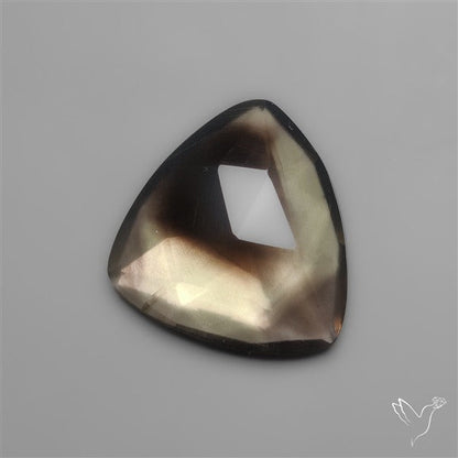 Rose Cut Smoky Phantom Lemon Quartz