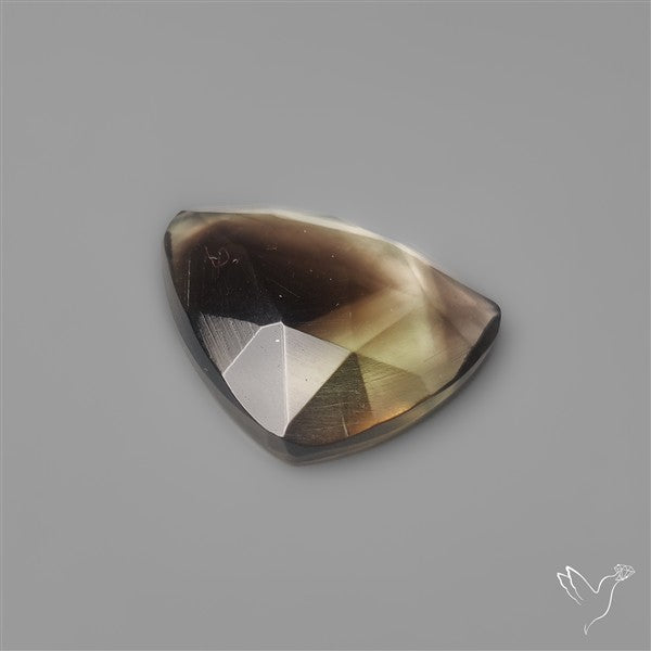 Rose Cut Smoky Phantom Lemon Quartz