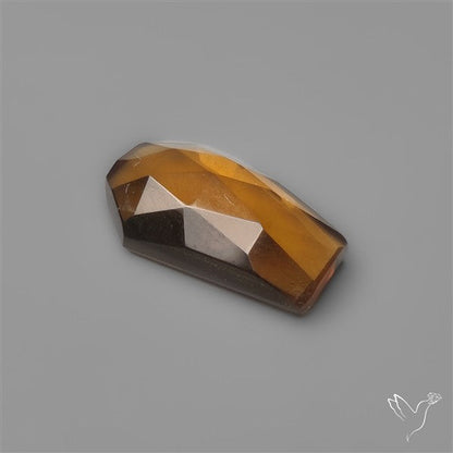 Rose Cut Beer Quartz Coffin