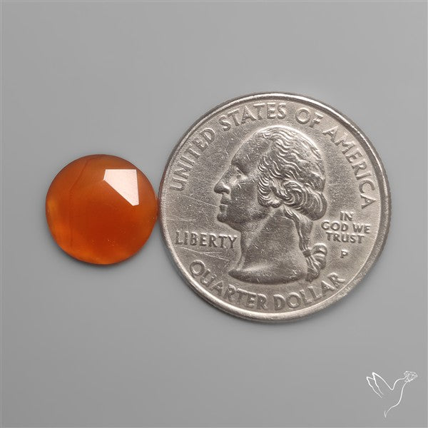 Rose Cut Carnelian Agate