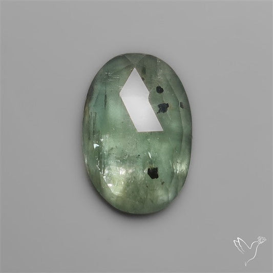 Rose Cut Mint Green Kyanite