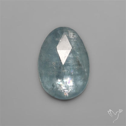 Rose Cut Ice Blue Kyanite