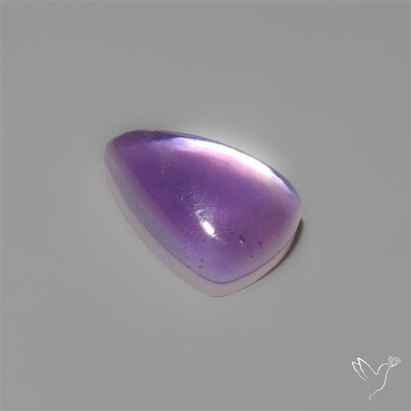 Amethyst With Mother Of Pearl Doublet