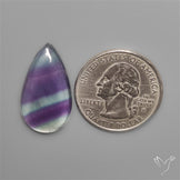 Purple Fluorite Cabochon