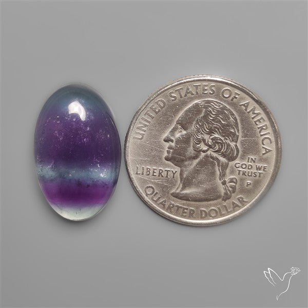 Purple Fluorite Cabochon