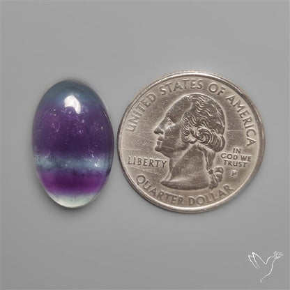 Purple Fluorite Cabochon
