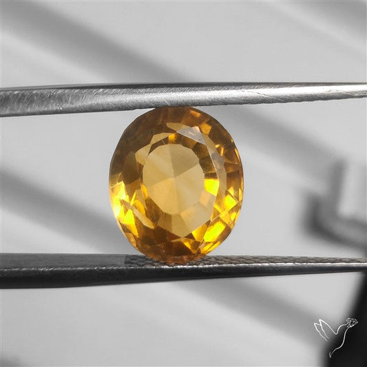 Faceted Citrine