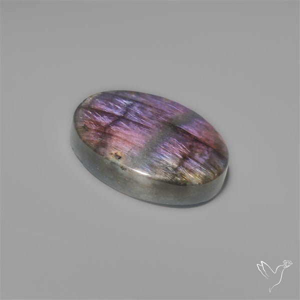 Purple Spectrolite Cabochon from Finland