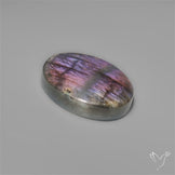 Purple Spectrolite Cabochon from Finland