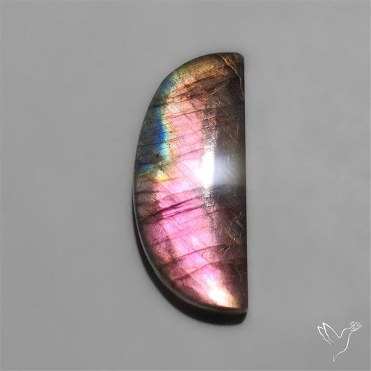 Purple Spectrolite Cabochon from Finland