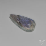 Electric Blue Spectrolite Cabochon from Finland