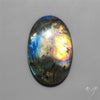 Rainbow Spectrolite Cabochon from Finland