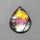 Rainbow Spectrolite Cabochon from Finland