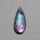 Electric Blue Spectrolite Cabochon from Finland
