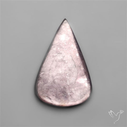 Gem Lepidolite Mica Cabochon Deep Purple