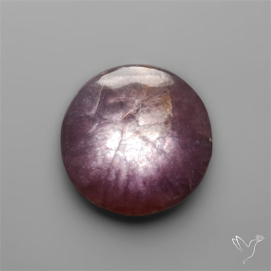Gem Lepidolite Mica Cabochon Deep Purple