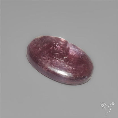 Gem Lepidolite Mica Cabochon Deep Purple