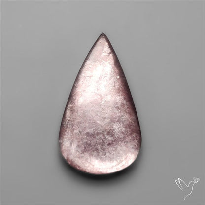 Gem Lepidolite Mica Cabochon Deep Purple