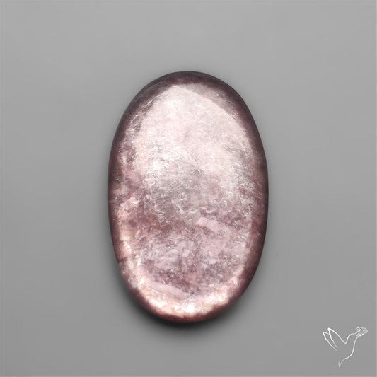 Gem Lepidolite Mica Cabochon Deep Purple