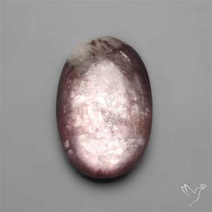 Gem Lepidolite Mica Cabochon Deep Purple