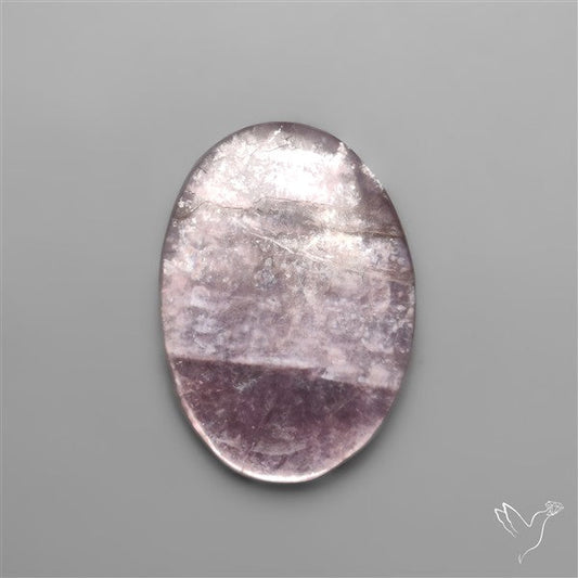 Gem Lepidolite Mica Cabochon Deep Purple