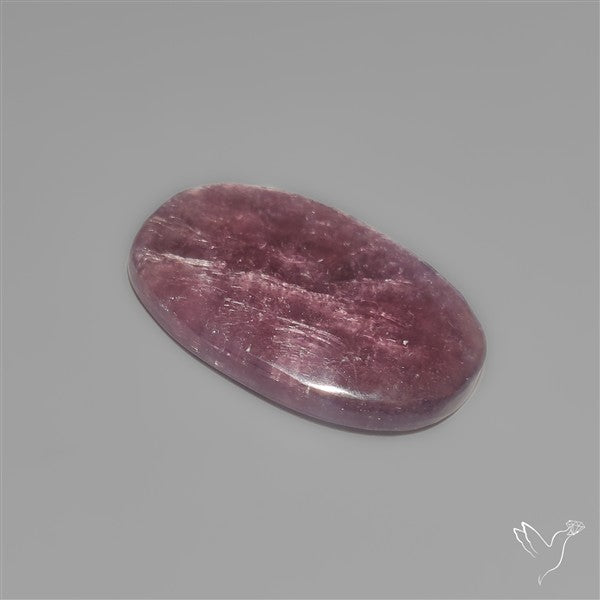 Gem Lepidolite Mica Cabochon Deep Purple