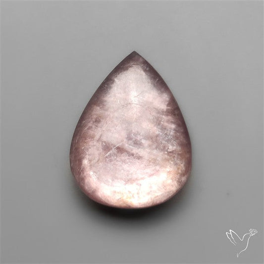 Gem Lepidolite Mica Cabochon Deep Purple