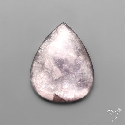 Gem Lepidolite Mica Cabochon Deep Purple