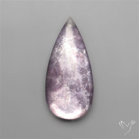 Gem Lepidolite Mica Cabochon Deep Purple