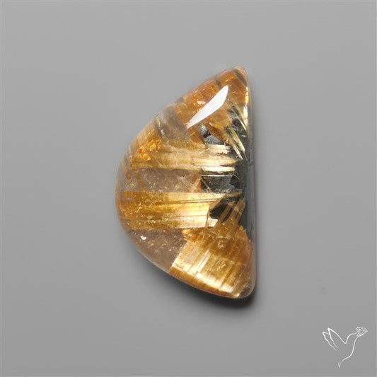 Star Golden Rutilated Quartz Cabochon