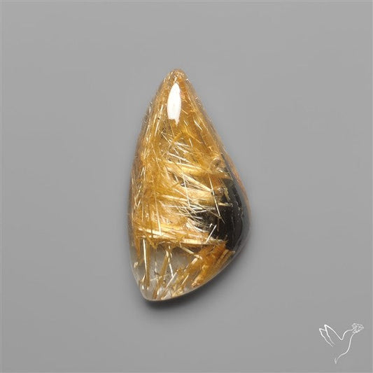 Star Golden Rutilated Quartz Cabochon