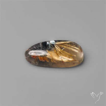 Star Golden Rutilated Quartz Cabochon