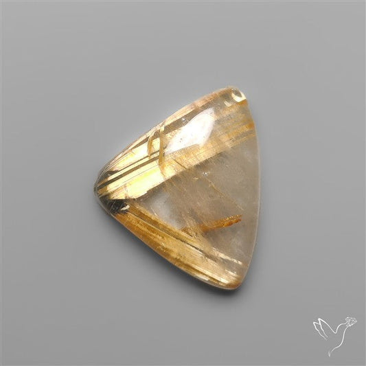 Star Golden Rutilated Quartz Cabochon