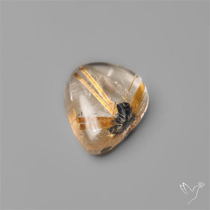 Star Golden Rutilated Quartz Cabochon