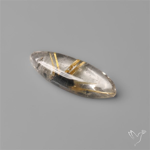 Star Golden Rutilated Quartz Cabochon