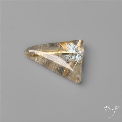Star Golden Rutilated Quartz Cabochon