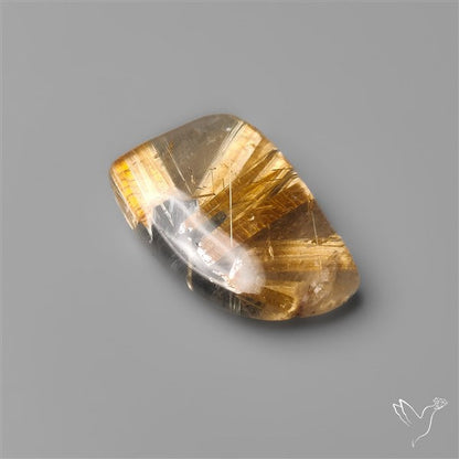 Star Golden Rutilated Quartz Cabochon