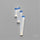 Opalite Lighting Bolt Carving