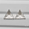 Portrait Cut Clear Himalayan Crystal Quartz Pair