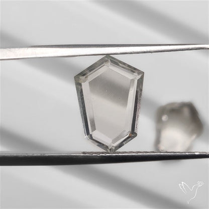 Portrait Cut Clear Himalayan Crystal Quartz Pair