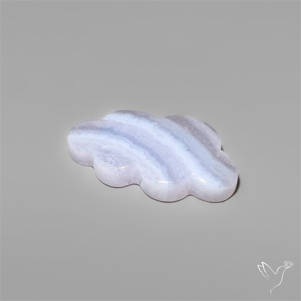 Blue Lace Agate Cloud Carving