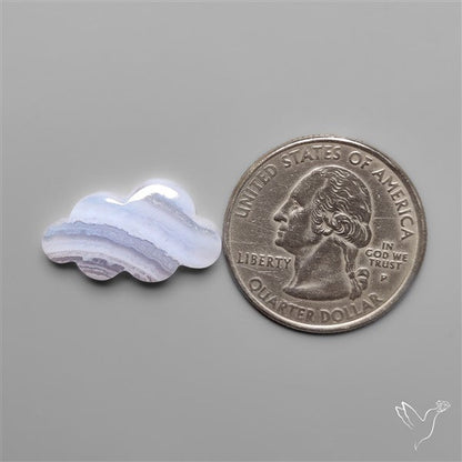 Blue Lace Agate Cloud Carving