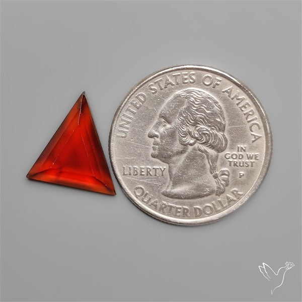 Portrait Cut Hessonite Garnet