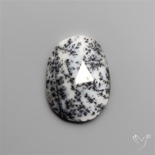 Rose Cut Dendritic Opal