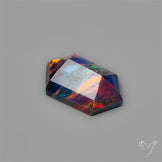 Step Cut Solid Aurora Opal