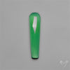 Long Rose Cut Gemmy Chrysoprase Chalcedony