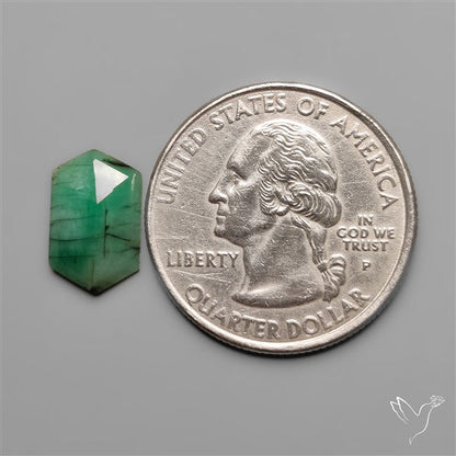 Rose Cut Emerald