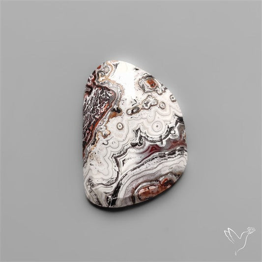 Rose Cut Crazylace Agate