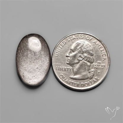 Silversheen Obsidian Cabochon
