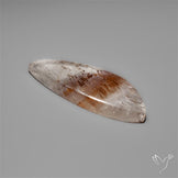Cacoxenite In Quartz Cabochon